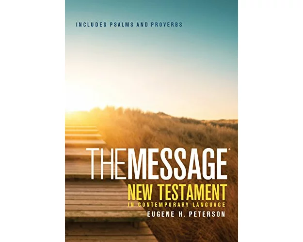 Message Pocket New Testament Psalms and Proverbs-MS