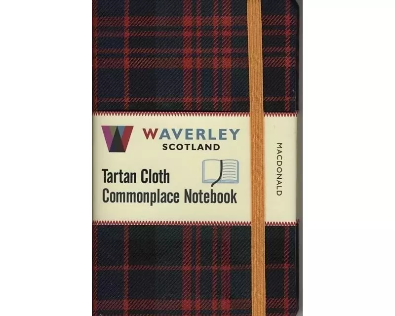 Waverley (M): MacDonald Tartan Cloth Commonplace Notebook