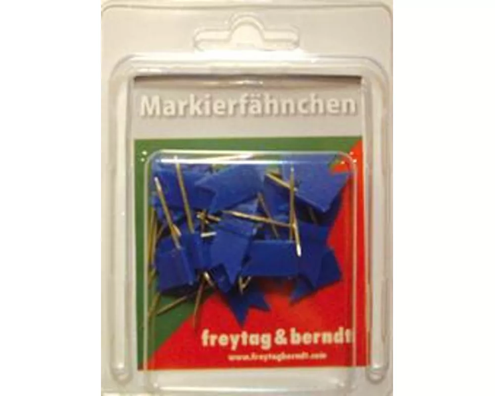 Pin Fähnchen blau