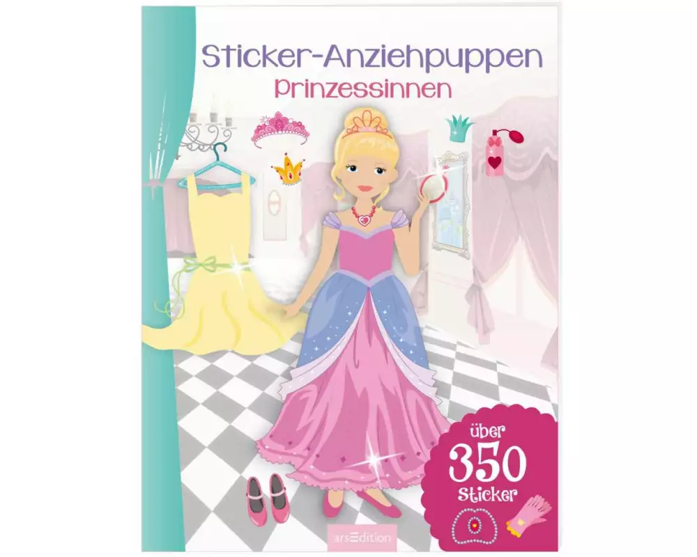Sticker-Anziehpuppen – Prinzessinnen