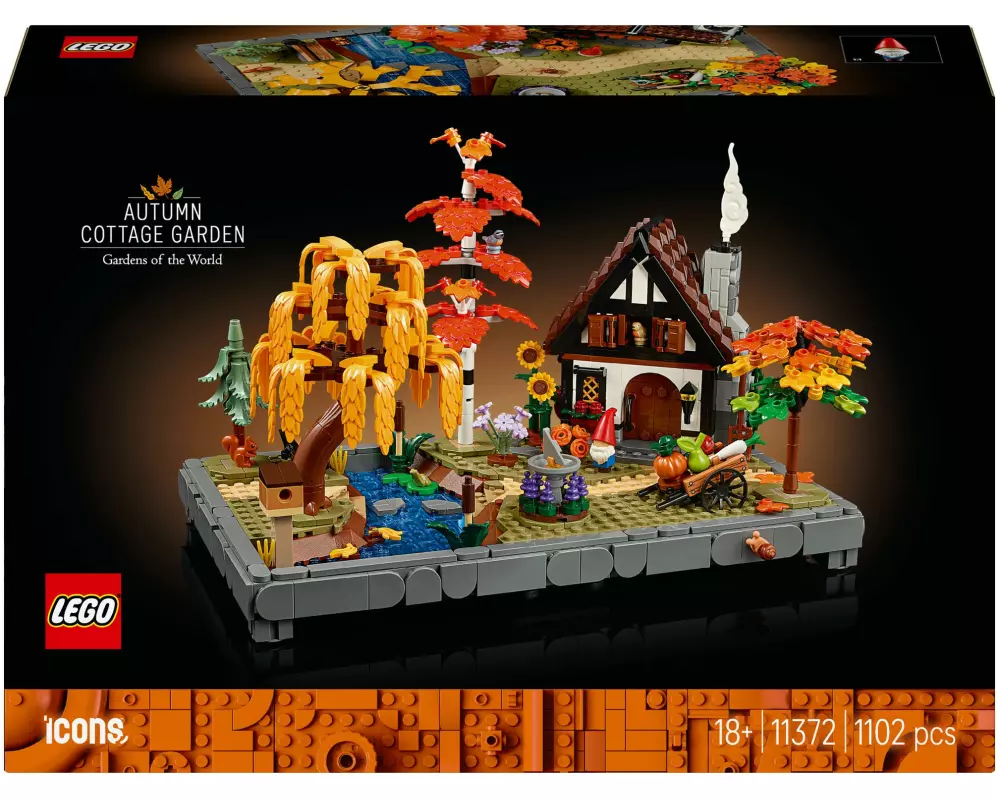 LEGO Icons Herbstlicher Landhausgarten 11372
