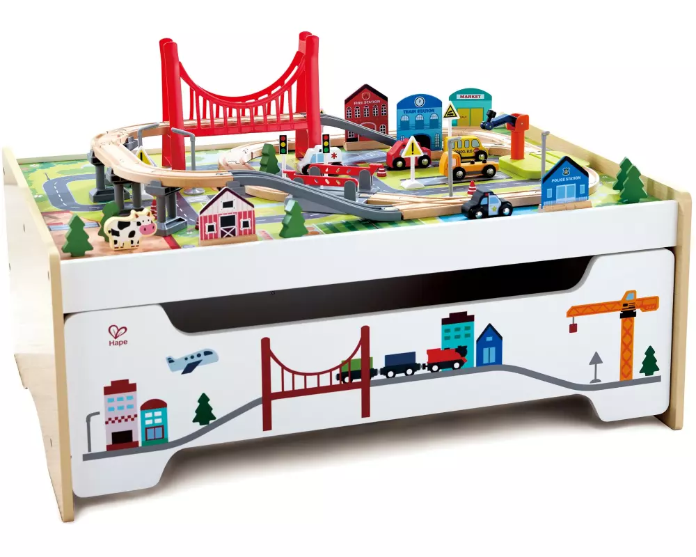 Hape Railway Storage Table