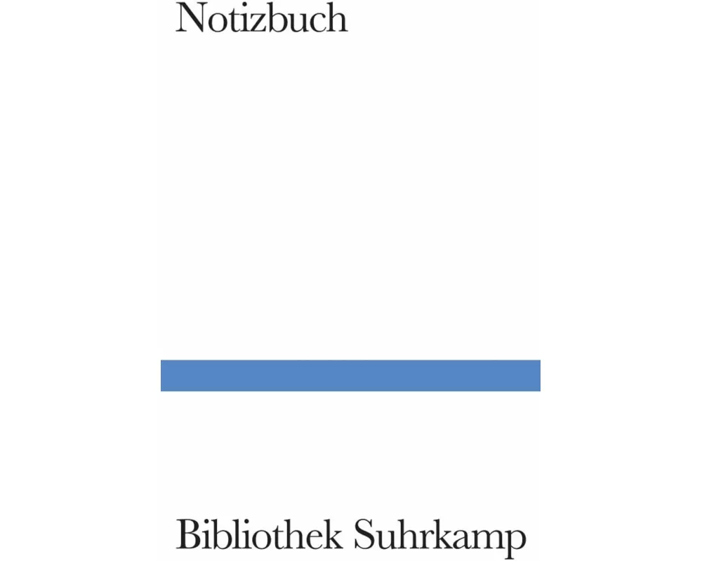 Notizbuch Bibliothek Suhrkamp