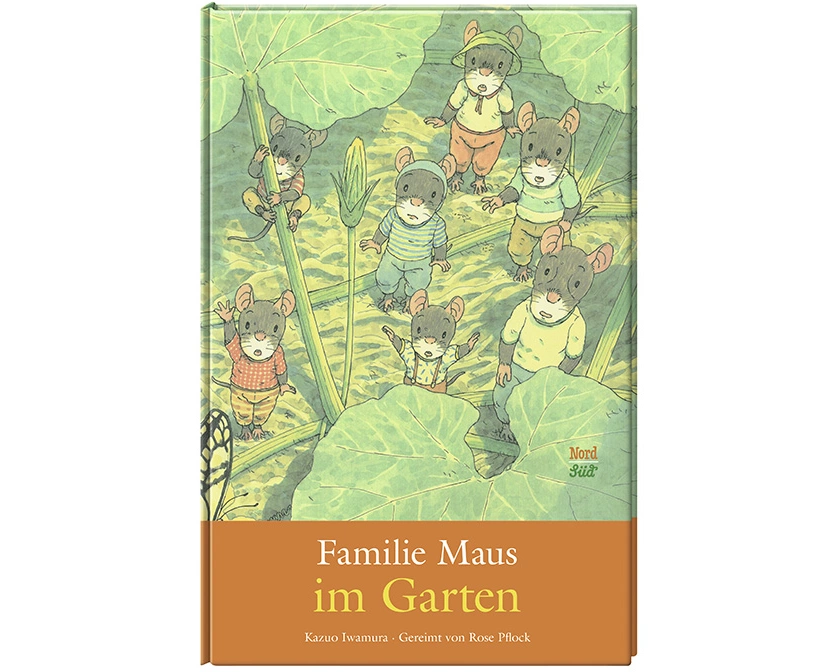 Familie Maus im Garten