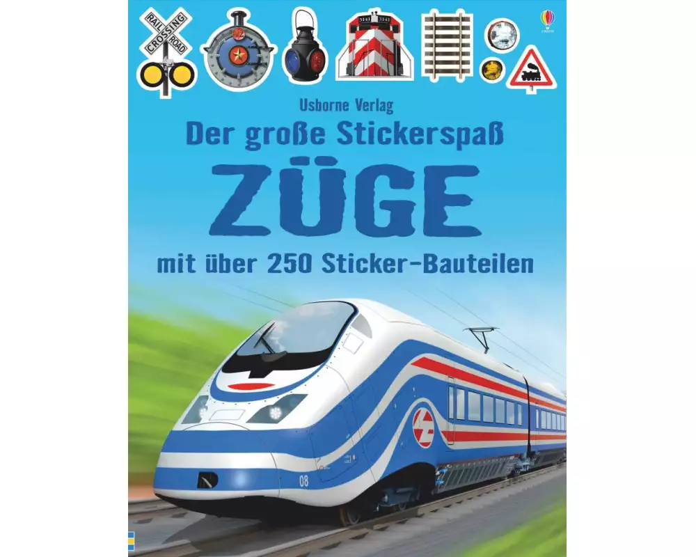 Der große Stickerspaß: Züge