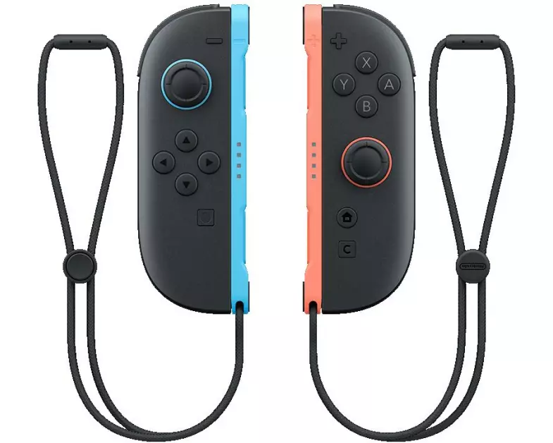 Nintendo Switch 2 Joy-Con 2er Set Hellblau/Hellrot