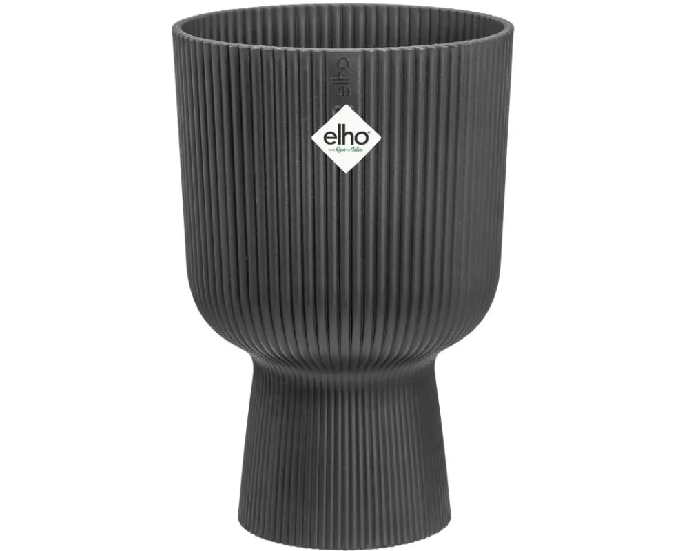 Elho Blumentopf Vibes Fold Coupe 30 cm Schwarz