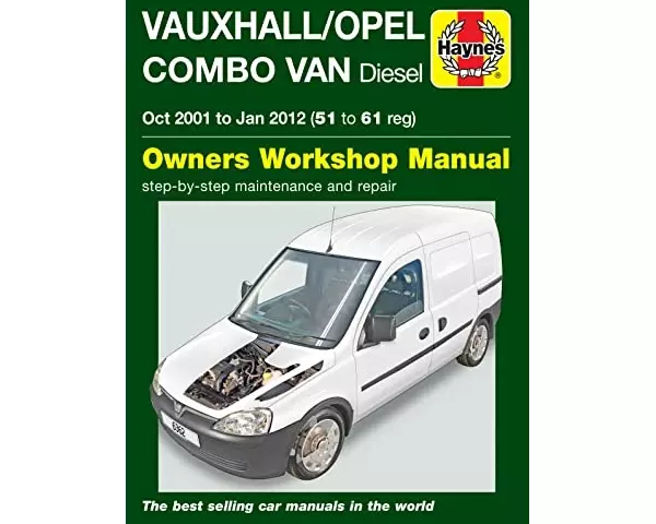 Vauxhall/Opel Combo Diesel Van (Oct 2001 to Jan 2012) 51 to 61 Haynes Repair Manual