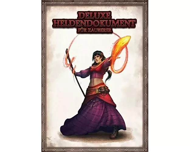 Deluxe Heldendokument für Zauberer