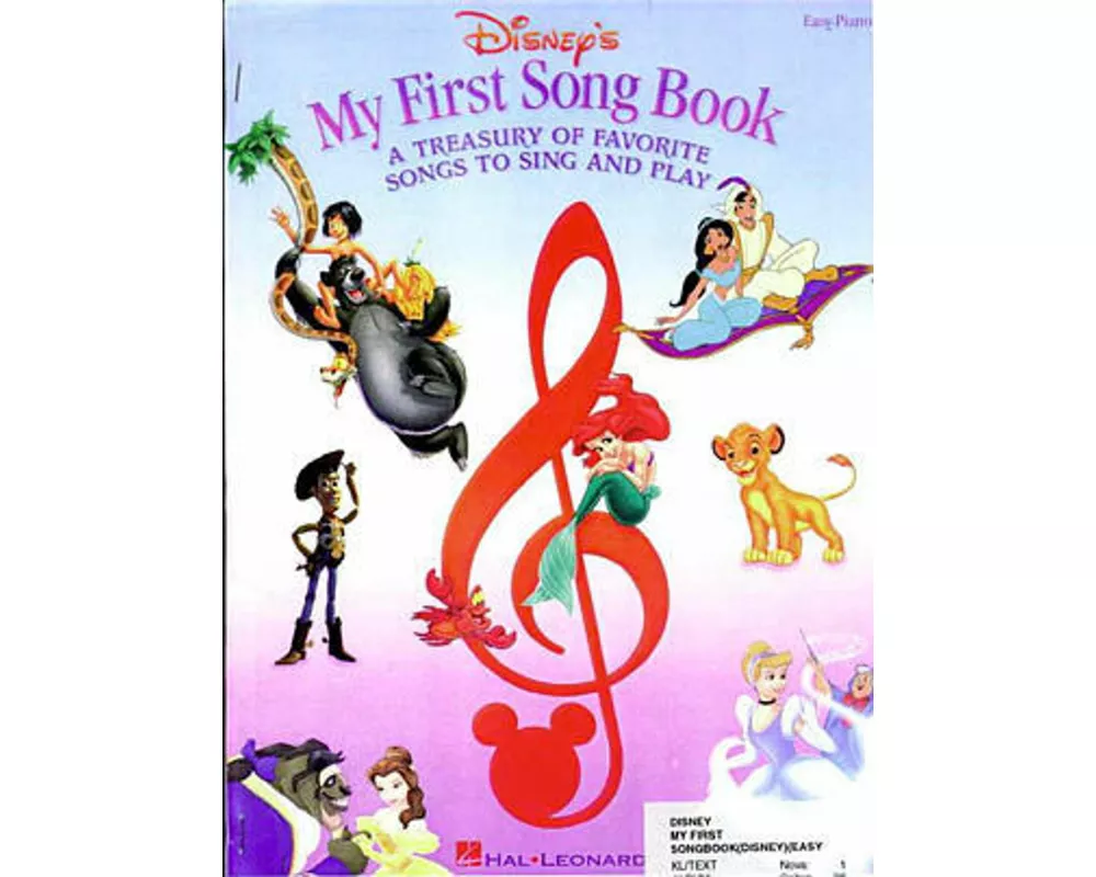 Disney's My First Songbook - Volume 1