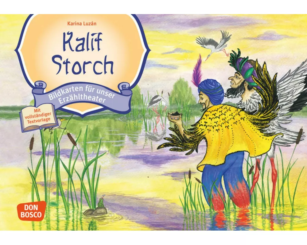 Kalif Storch. Kamishibai Bildkartenset