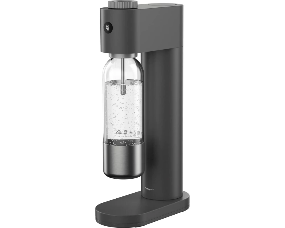 WMF Wassersprudler Element One Lava, Dunkelgrau