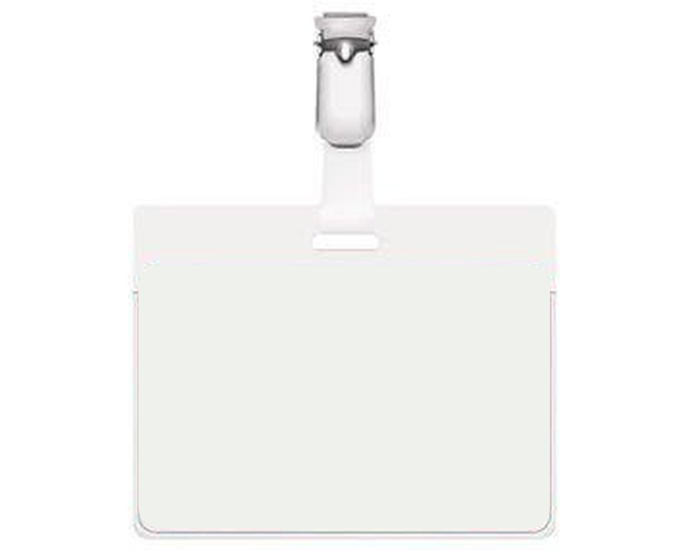 DURABLE Namensschilder 861219 mit clip 90x60mm 5 Stk.