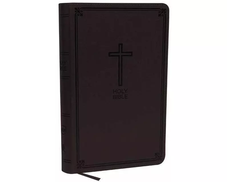 NKJV, Deluxe Gift Bible, Leathersoft, Gray, Red Letter, Comfort Print