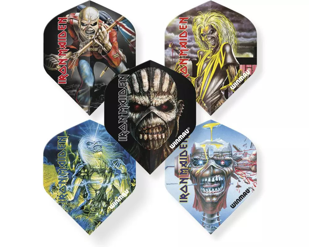 Winmau Dartflights Iron Maiden 15 Stück