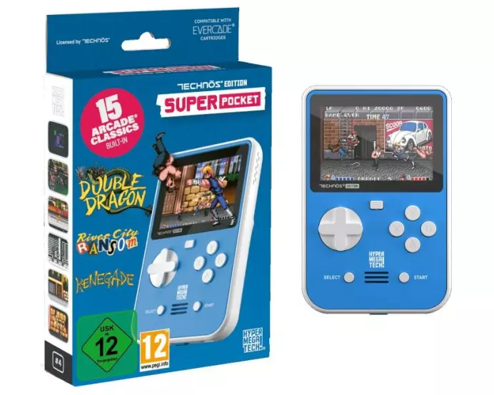 Blaze Spielkonsole Evercade Technos Super Pocket (Box)