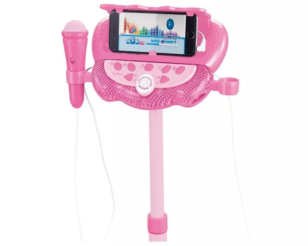 Lexibook Mikrofonständer Barbie mit 2 Mikrofonen