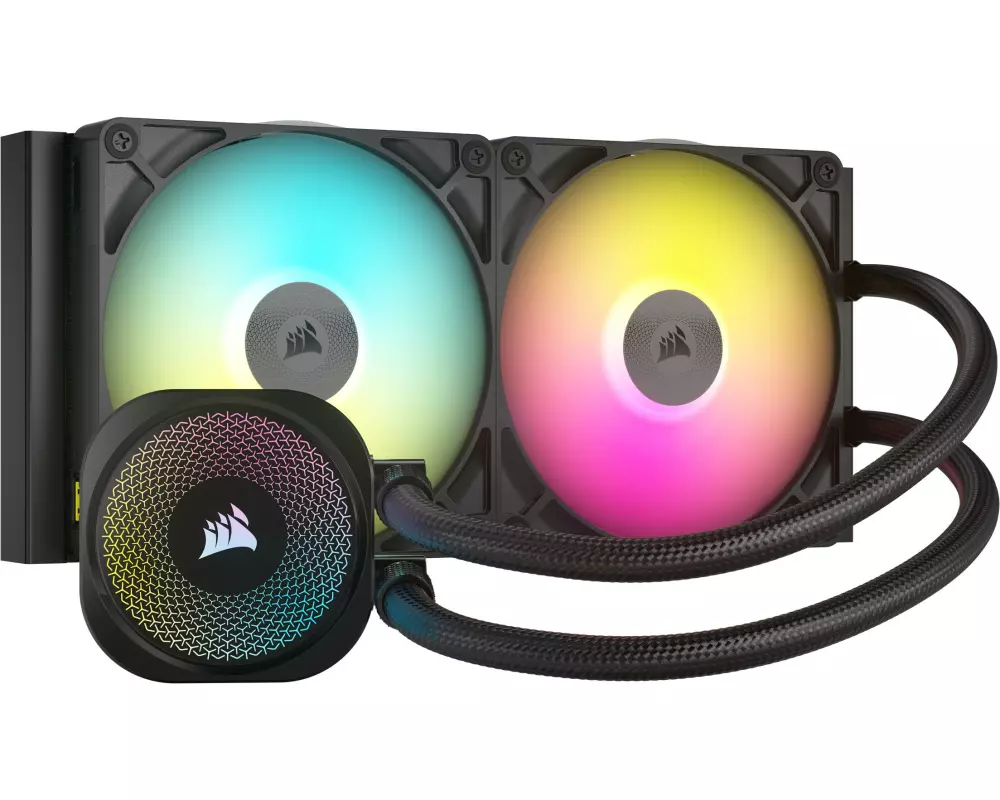 Corsair Wasserkühlung ICUE Link Titan 280 RX RGB Schwarz