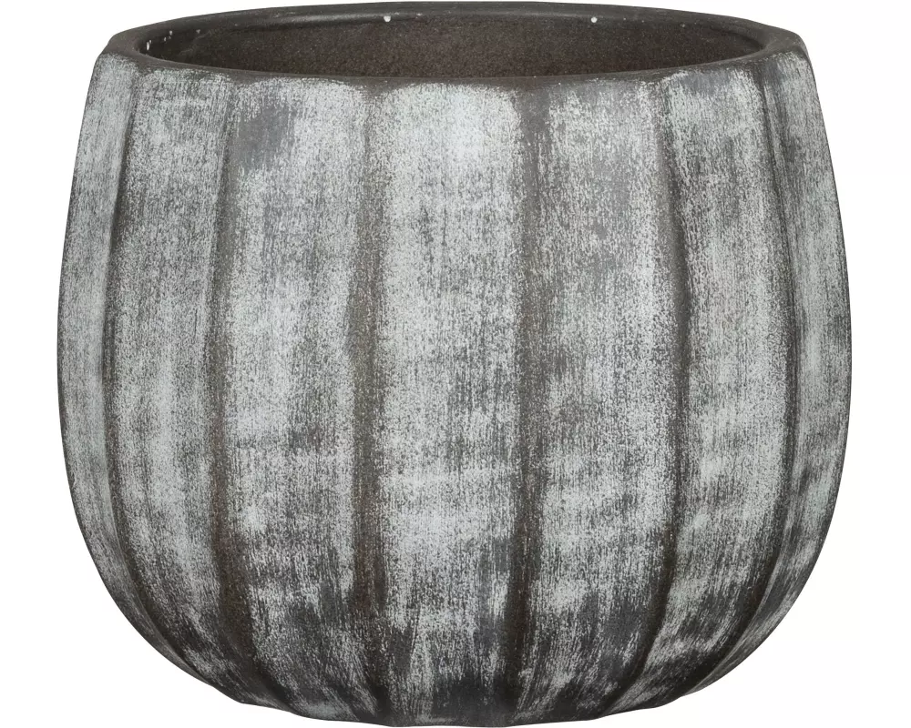 scheurich Blumentopf Runa 13 l, Grau