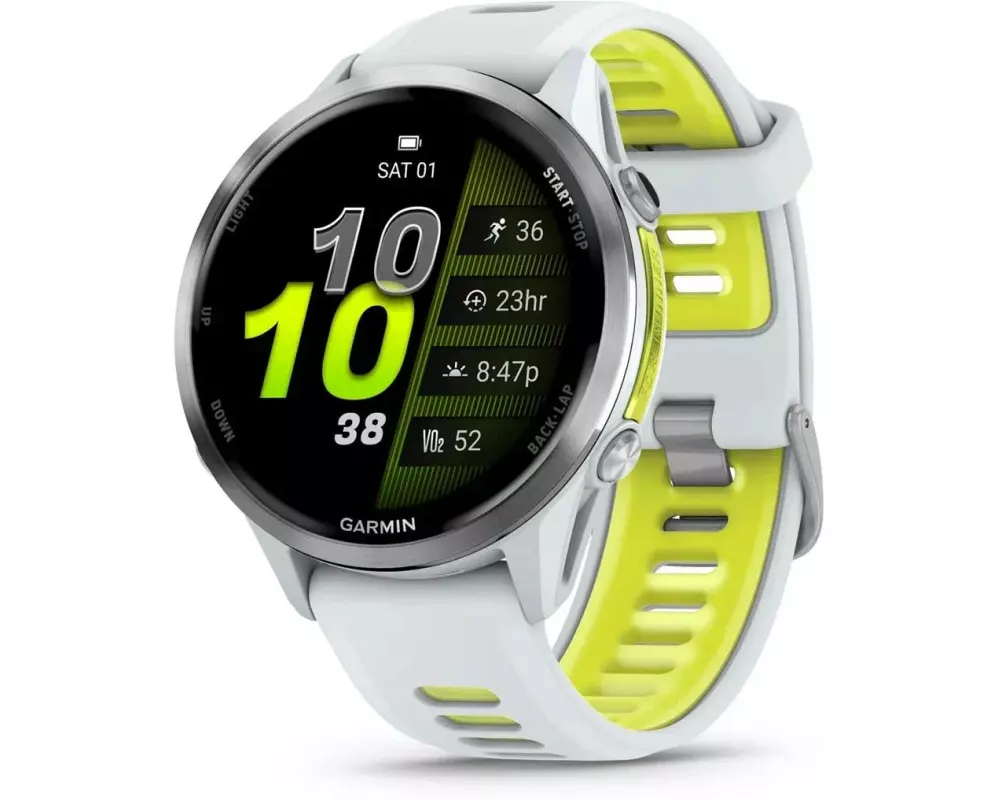 GARMIN Forerunner 970 Whitestone/Amp Yellow