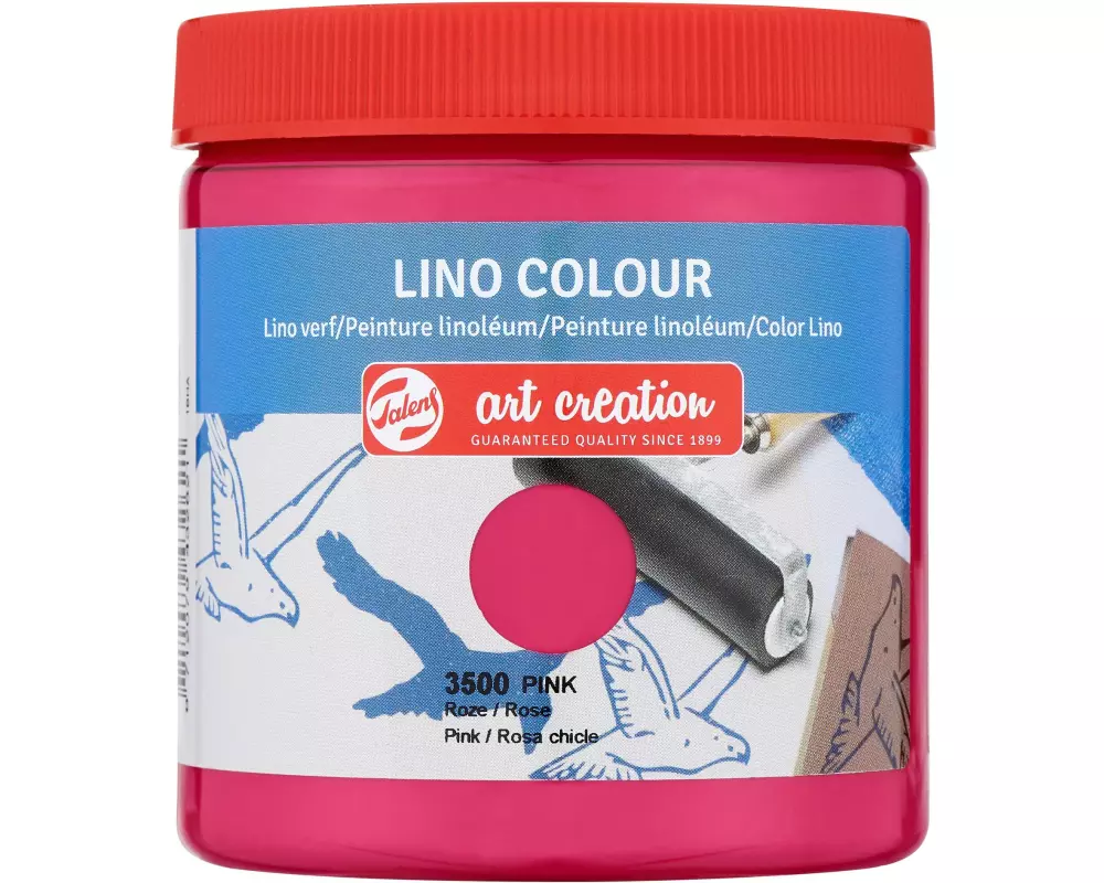 Talens Linoldruckfarbe 250 ml, Pink