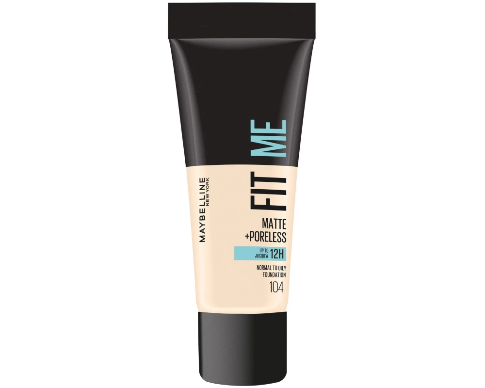 Maybelline Foundation Fit Me Matte and Poreless 104 Soft Ivory