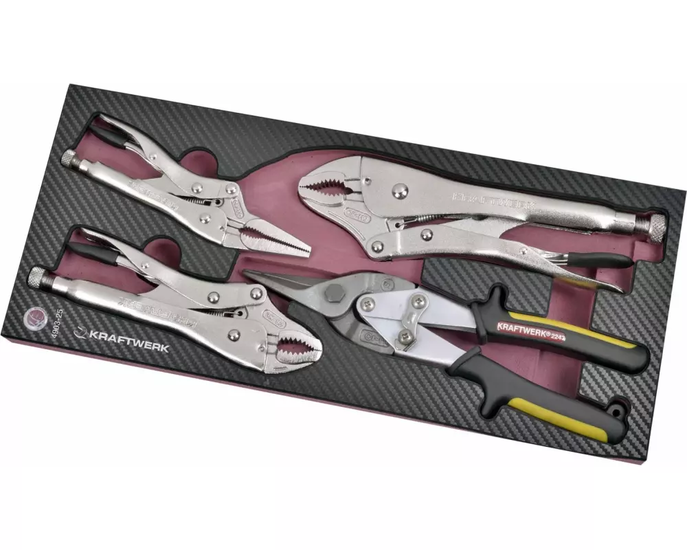 Kraftwerk Zangen-Set Completo EVA3 4903-25 4-teilig