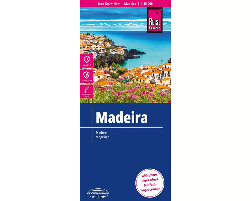 Reise Know-How Landkarte Madeira (1:45.000)