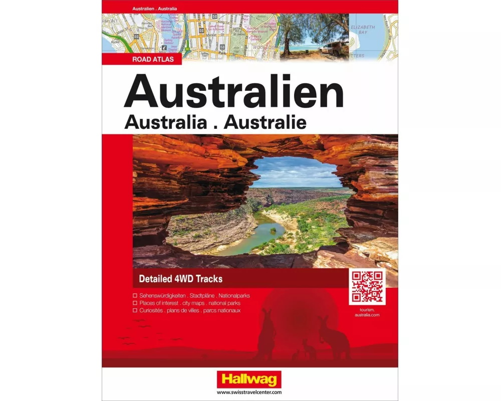 Hallwag Strassenatlas Australien