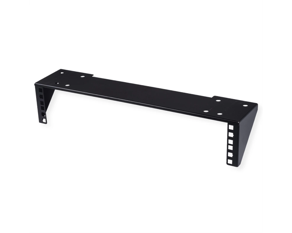 VALUE 19-Zoll-Wand-/Untertischhalterung, 2 HE, schwarz