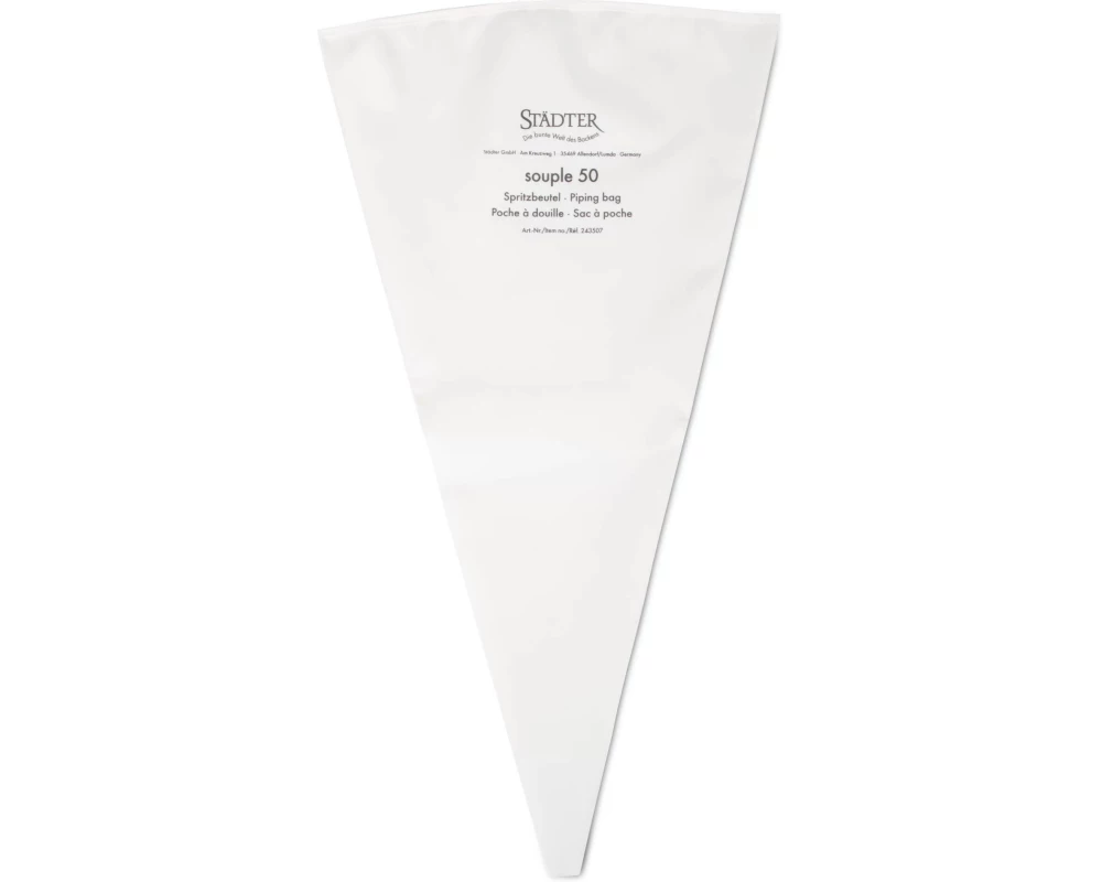 Städter Spritzbeutel Profi Souple 50 cm, Weiss