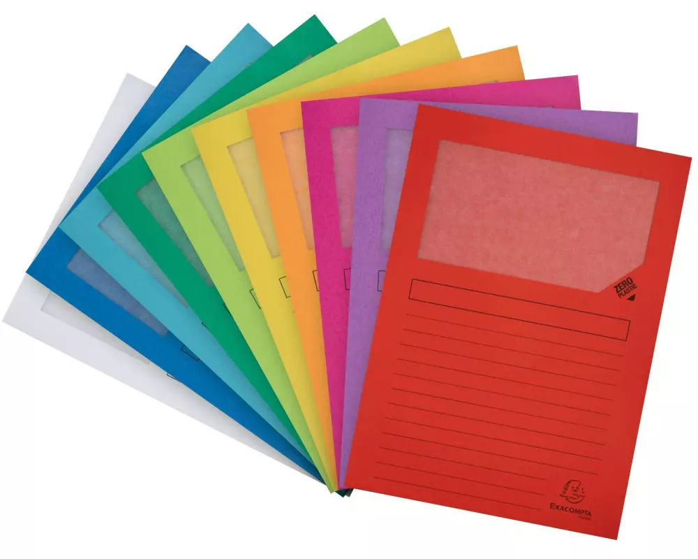 Exacompta Sichthülle Forever Mehrfarbig, 10 Stück