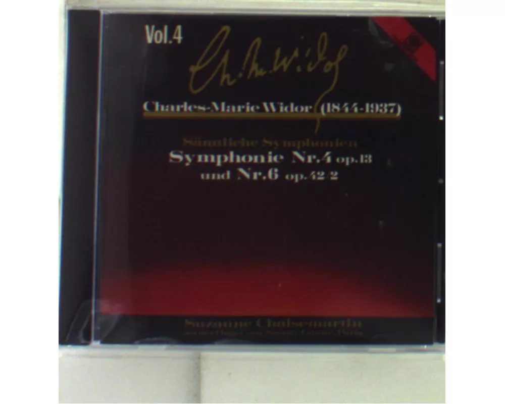 Charles M.Widor-Sämtliche Symphonien Vol.4