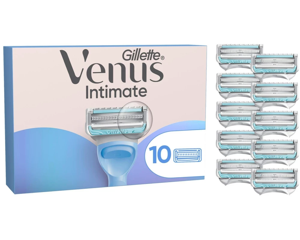 Gillette Venus Rasierklingen Gillette Venus Intimate Ersatzklingen 10 Stück