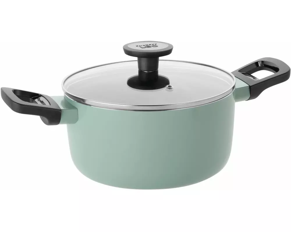 BergHOFF Servierkasserolle Leo Sage 20 cm, Mint/Grün