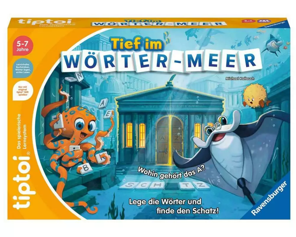 tiptoi Spiel Tief im Wörter-Meer