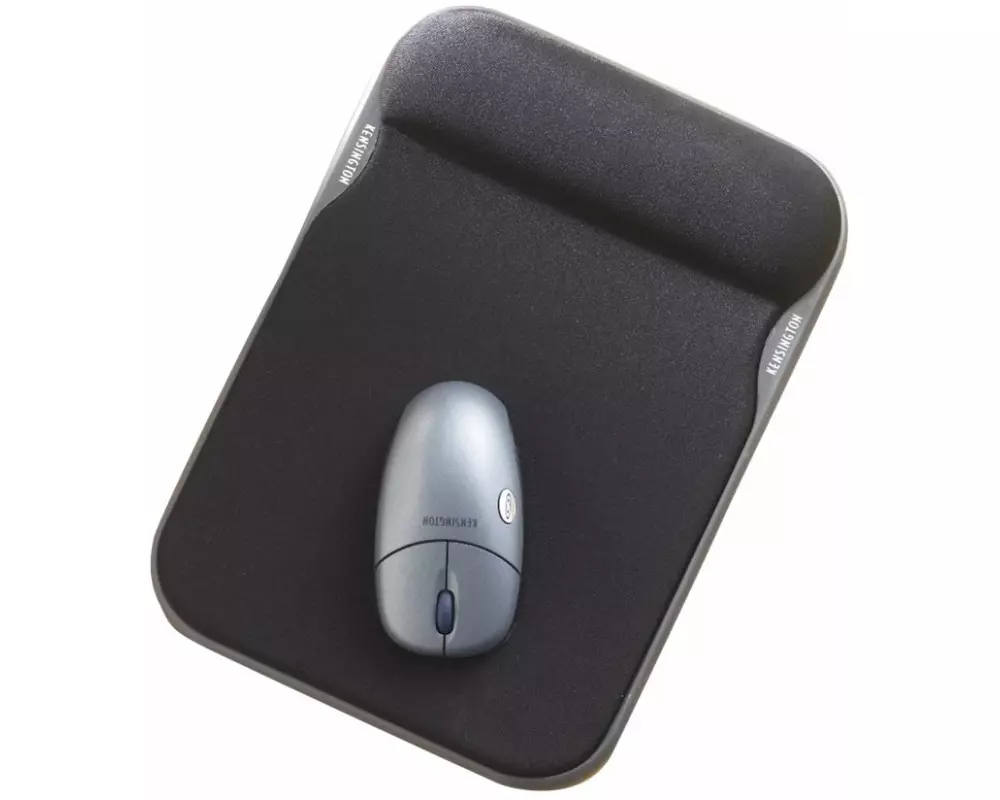 KENSINGTON Height Adjustable Gel Mouse Pad- Black
