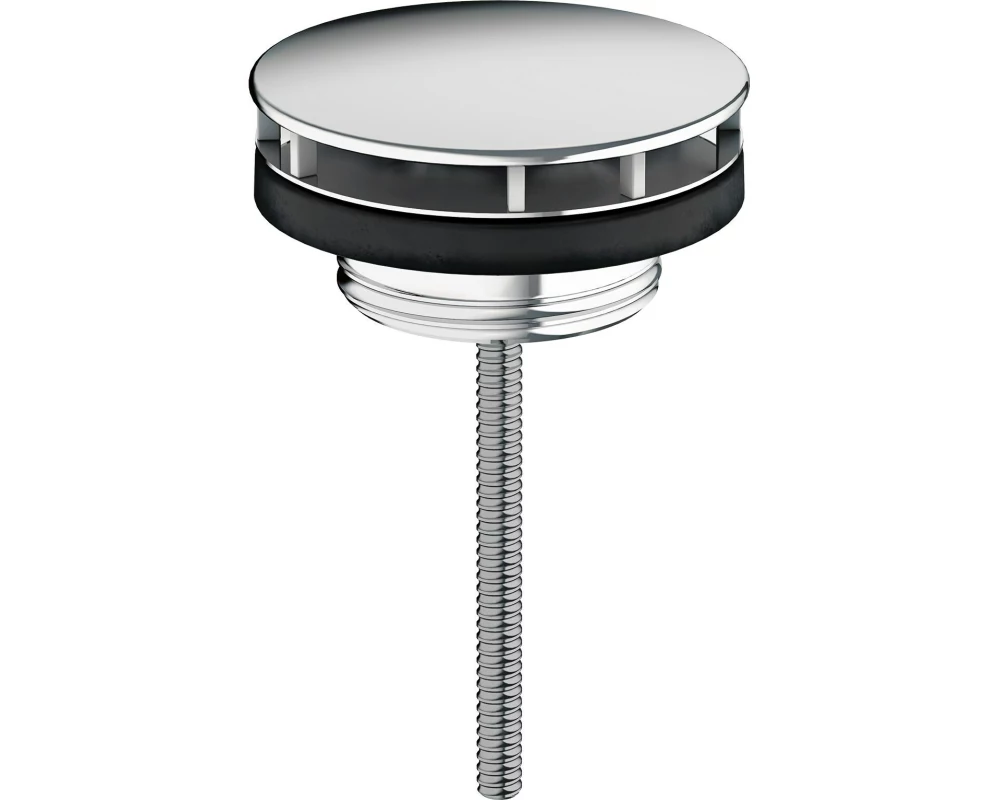hansgrohe Ablaufventil 5/4?, Messing, Chrom, für Waschbecken ohne Überlauf