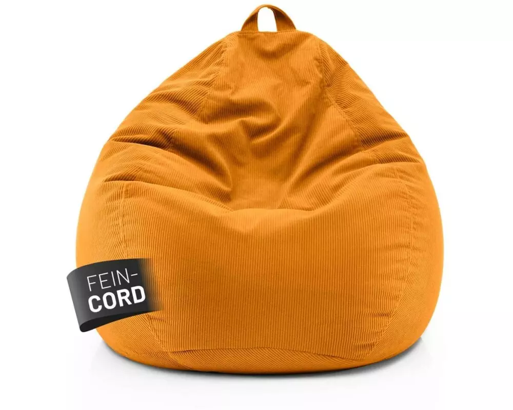 Lumaland Sitzsack 315 l Comfort Polyester (PES), Gelb