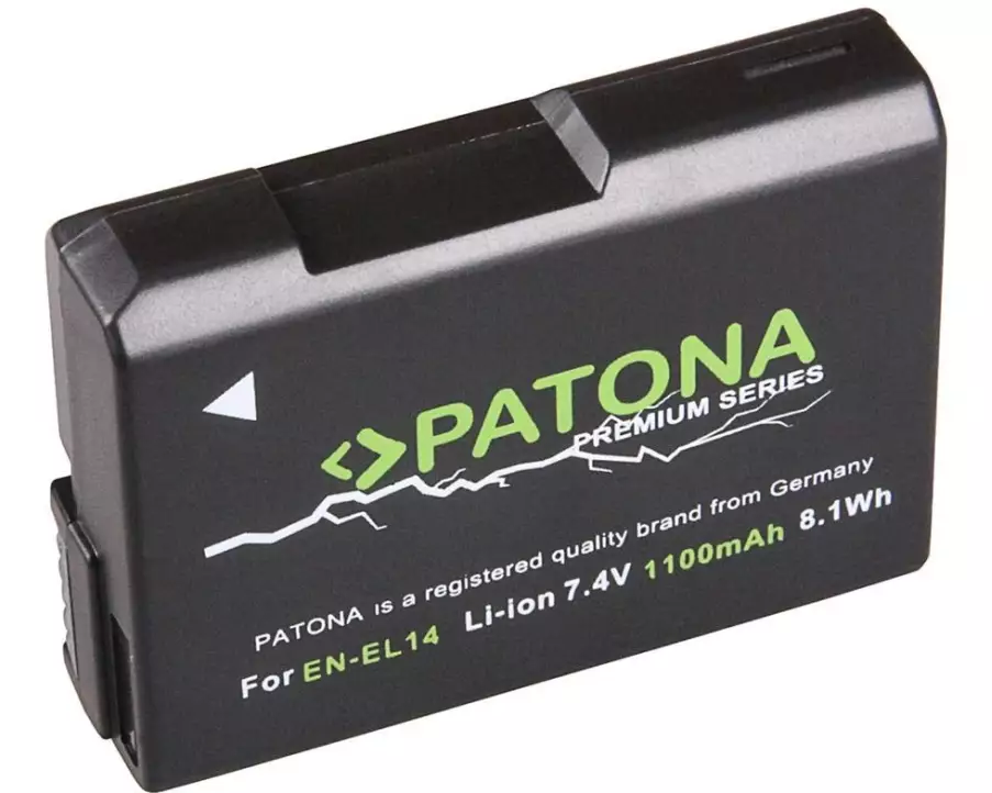 Patona Digitalkamera-Akku Premium EN-EL14-decoded