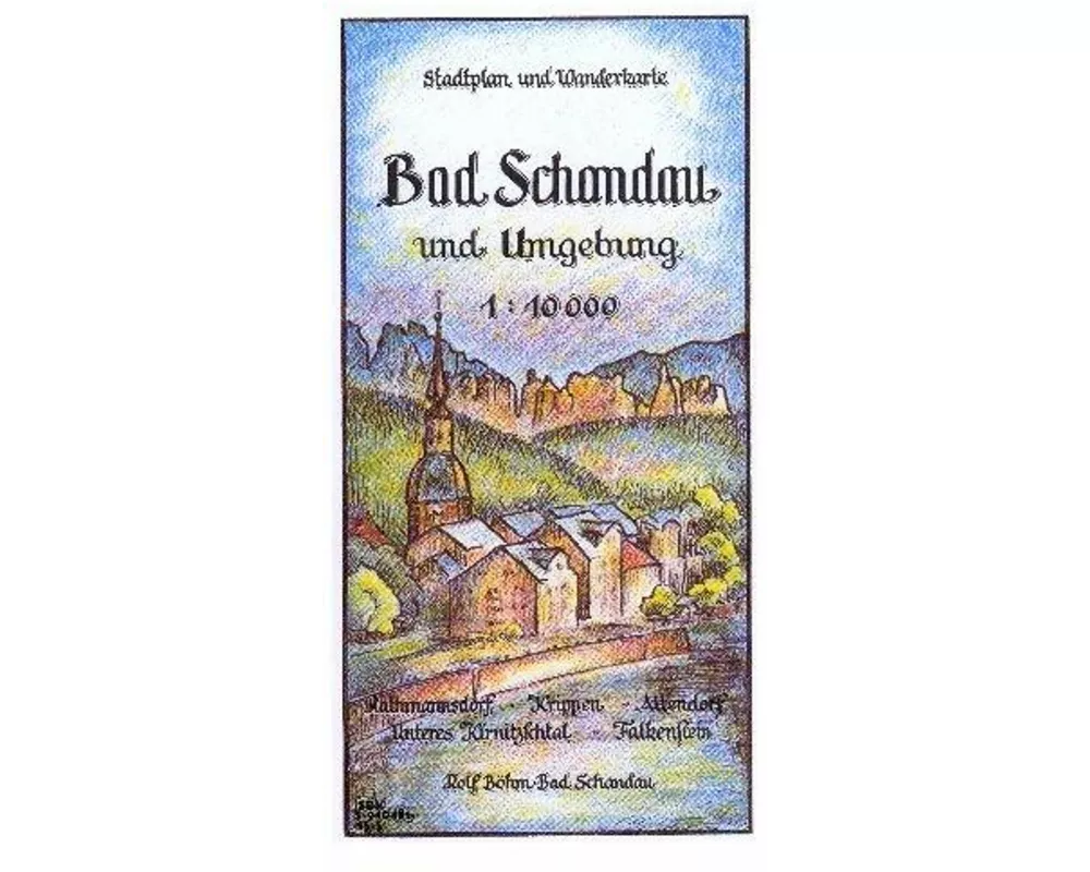 Bad Schandau und Umgebung 1 : 10 000