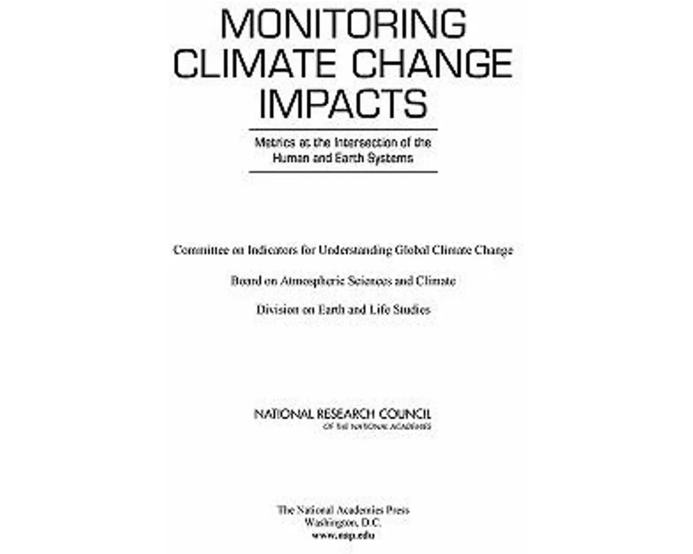 Monitoring Climate Change Impacts