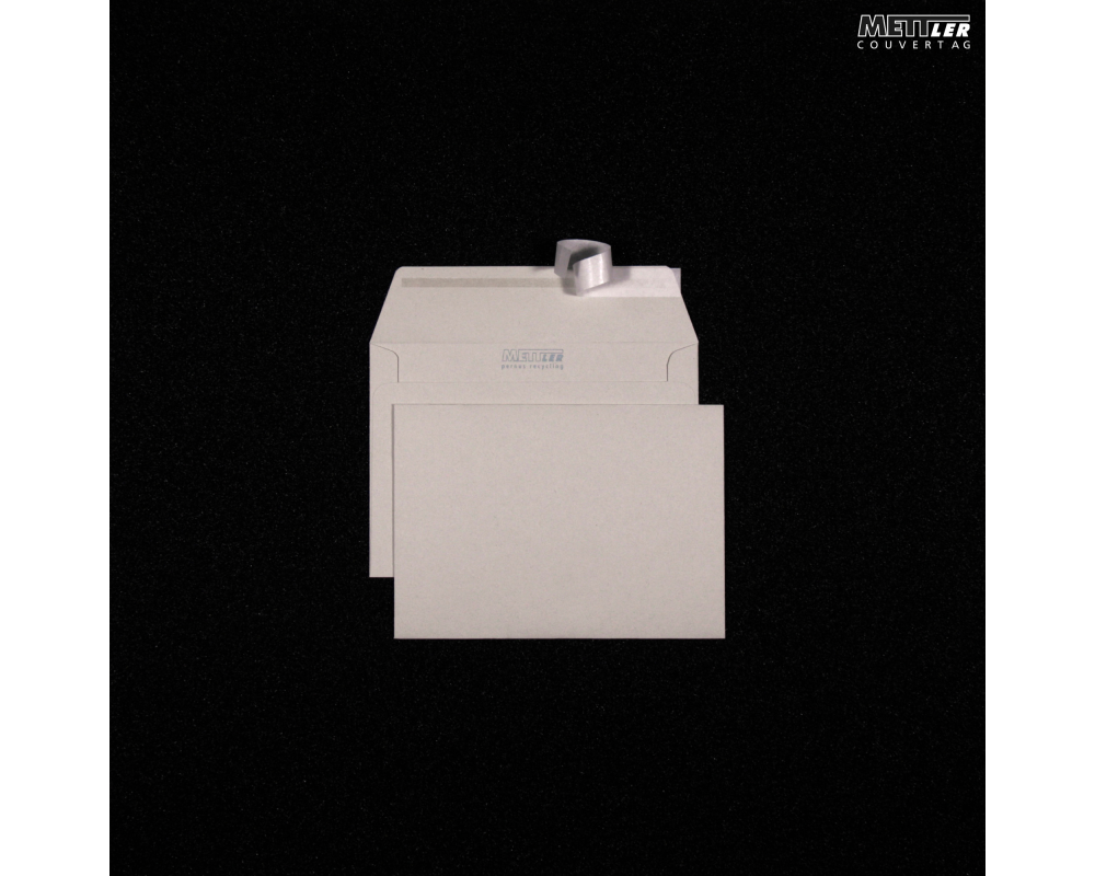 METTLER Couvert ohne Fenster C6 6046 100g, Recycling 1000 Stk.