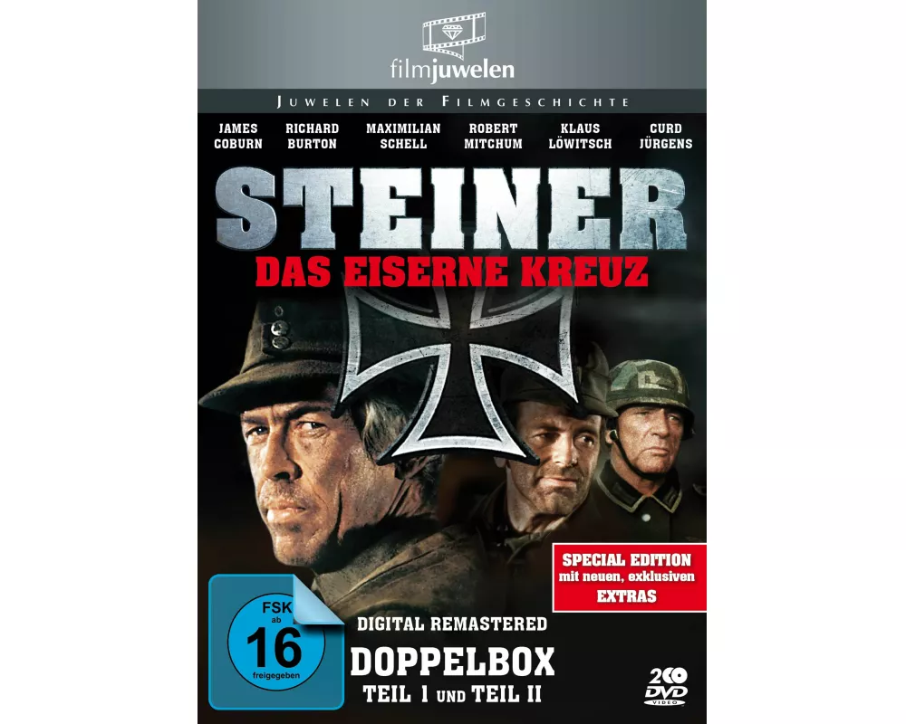 Steiner - Das Eiserne Kreuz. Teil I und Teil II - 40th Anniversary Edition