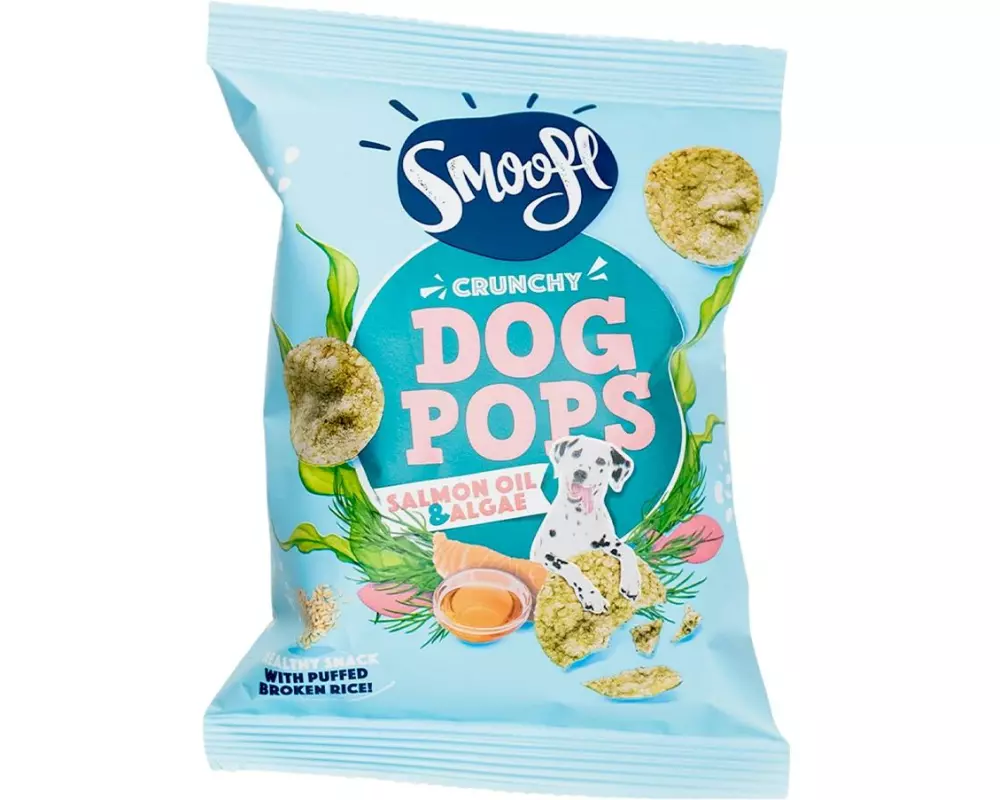 Smoofl Leckerli Dog-Pops Lachs und Algen 24 g