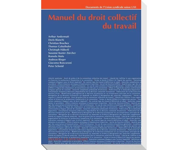 Droit collectif du travail