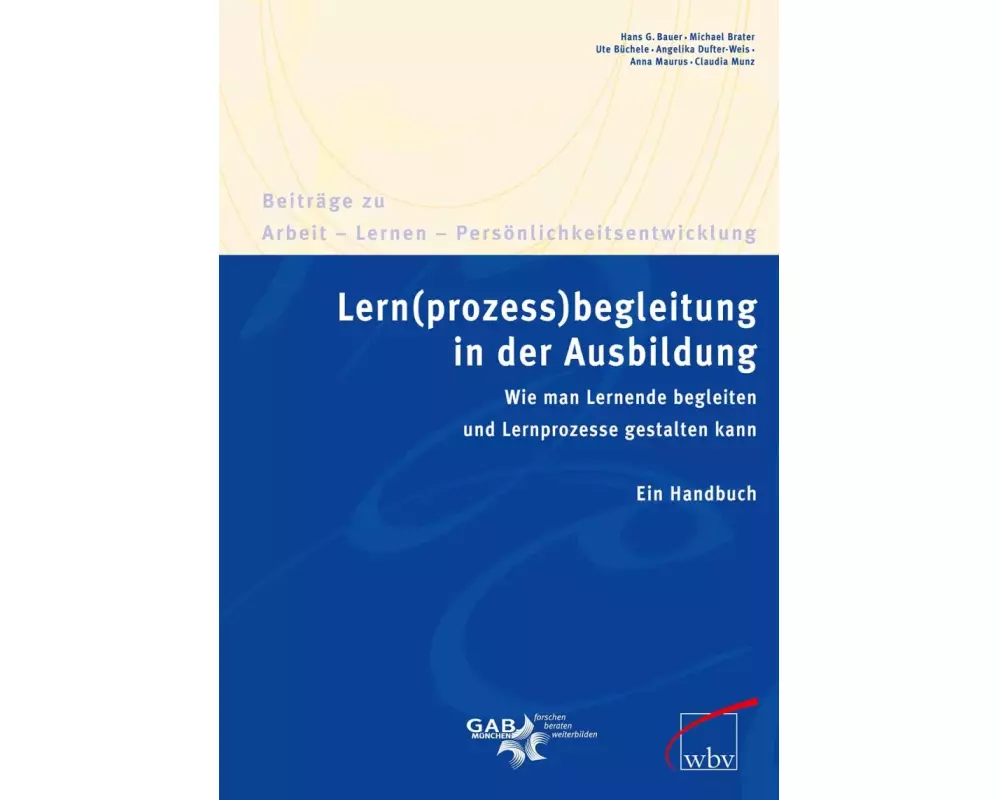 Lern(prozess)begleitung in der Ausbildung