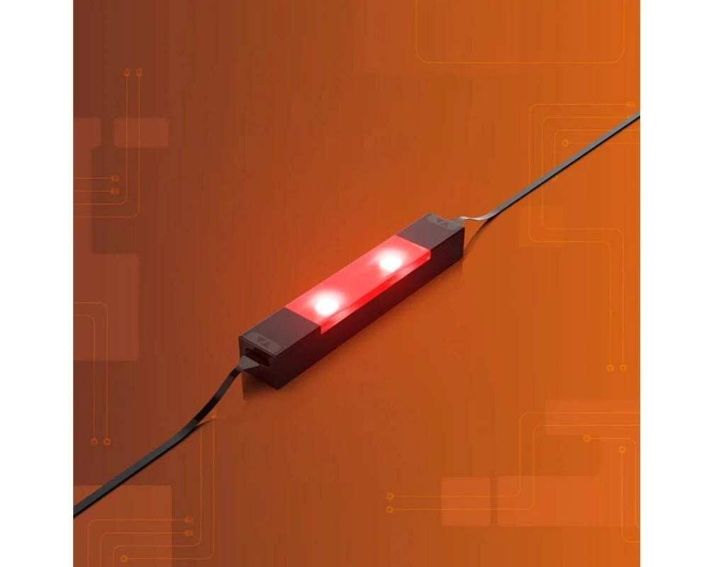 Light My Bricks 2.0 Meteor LED-Baustein 1 x 6 Rot 2er Pack