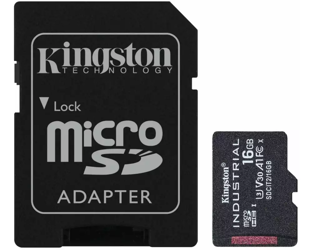Kingston microSDHC-Karte Industrial UHS-I 16 GB