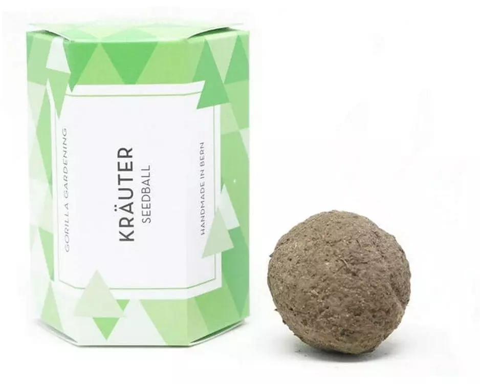 Gorilla Gardening Kräuter Seedball einzeln